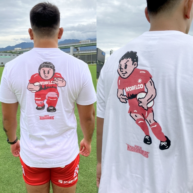 松原光ｘKOBELCO KOBE STEELERS　デザインＴシャツ