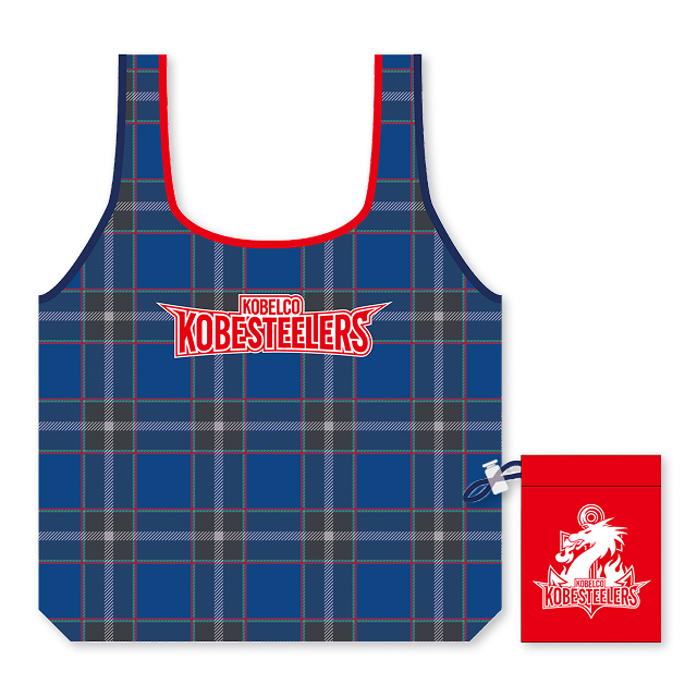 神戸タータン×コベルコ神戸スティーラーズ オリジナルエコバッグ