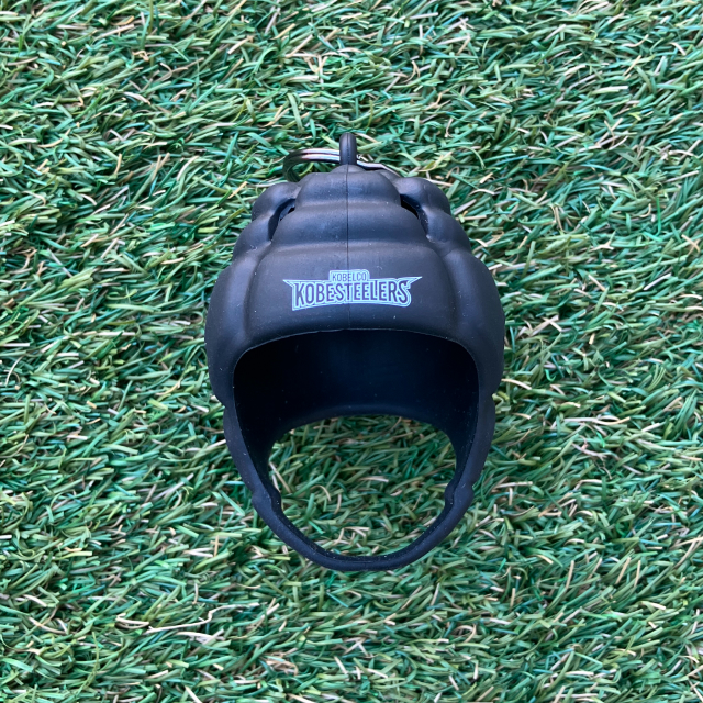 ヘッドガードキーホルダー ブラック