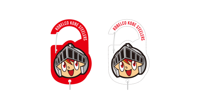 コーロクン カラビナ付きキーホルダー